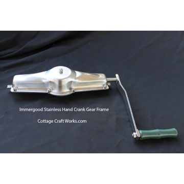 Immergood- White Mountain Ice Cream Freezer Stainless Hand Crank Frame 