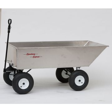 Heavy Duty Aluminum Large Dump Wagon