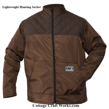 Briar Full-Zip Light Weight Hunting Jacket front brown