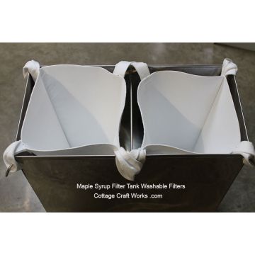 Stainless Maple Syrup Double Cone Filtering Tank