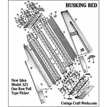 New Idea 323 Corn Picker Husking Bed