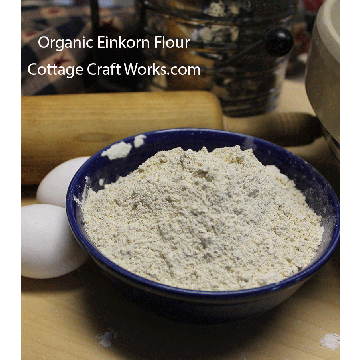 Organic Whole Wheat Ancient Einkorn Flour 