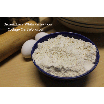 Organic Local White Pastry Flour