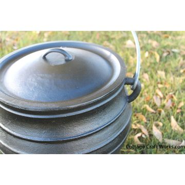 7.25 Gallon Cast Iron Kettle