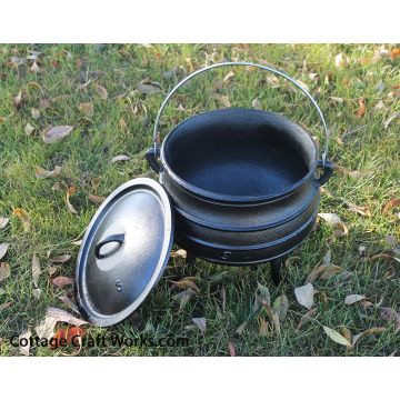 Three Leg Cast Iron Kettle-2 gal