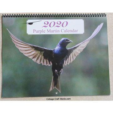 Troyer Purple Martin Educational Wall Calendar
