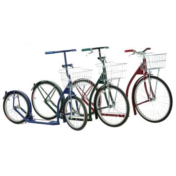 Amish Kick Scooter Bike – handcrafted steel and aluminum kick scooters for kids and adults
