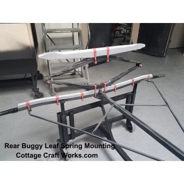 Amish Buggy-Carriage Rear Leaf Spring Mounting