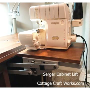 Serger Lift For Sewing Cabinets
