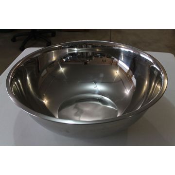 Stainless-Steel 13-Qt Heavy Gauge Mixing Bowl – Large Capacity Prep Bowl
