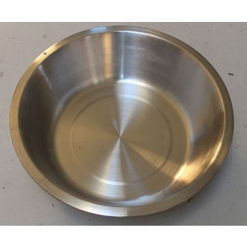 heavy duty stainless steel dish pan 8.5 qt flat bottom utility basin