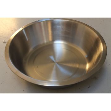 Heavy Duty Stainless Steel Dish Pan 15 Qt – 18/8 Rust-Resistant Utility Bowl