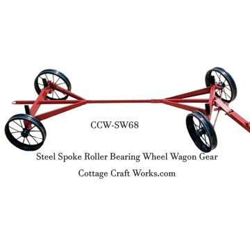 Steel Spoke Roller Bearing Wheel Wagon Gear