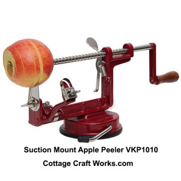 Suction Mount Apple Peeler
