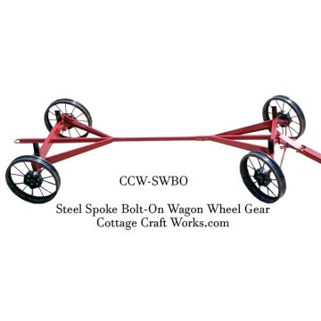Steel Bolt-On Wheel Wagon Gear