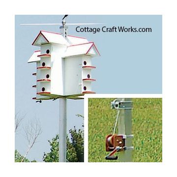 Aluminum T-14 Martin House Pole