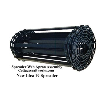New Idea 19 Spreader Web Apron Assembly
