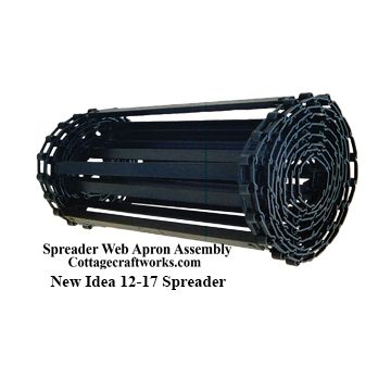 New Idea 12-17 Spreader Web Apron Assembly