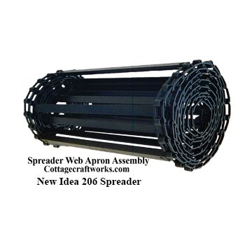 New Idea 206 Spreader Web Apron Assembly