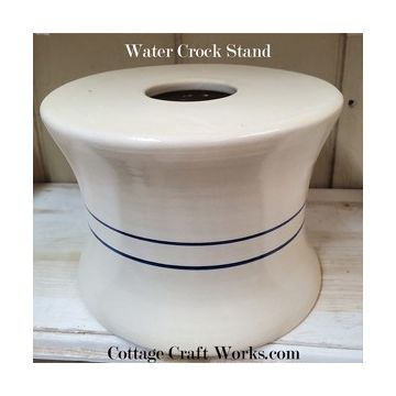 Drinking-Water Crock Stoneware Stand