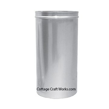 White Mountain Stainless Steel Can