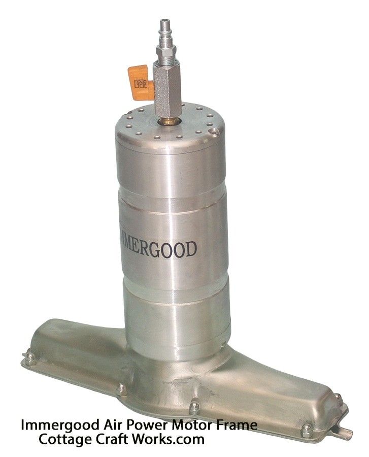 Ice Cream Freezer Air Powered Motor Head, Air Compressor Powered