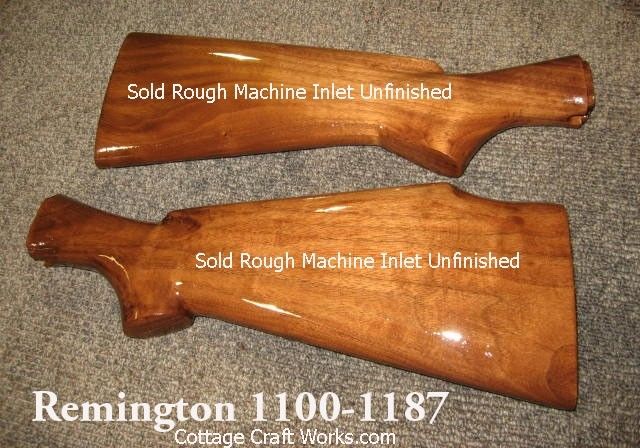 Replacement gun stock Remington models 1100-1187