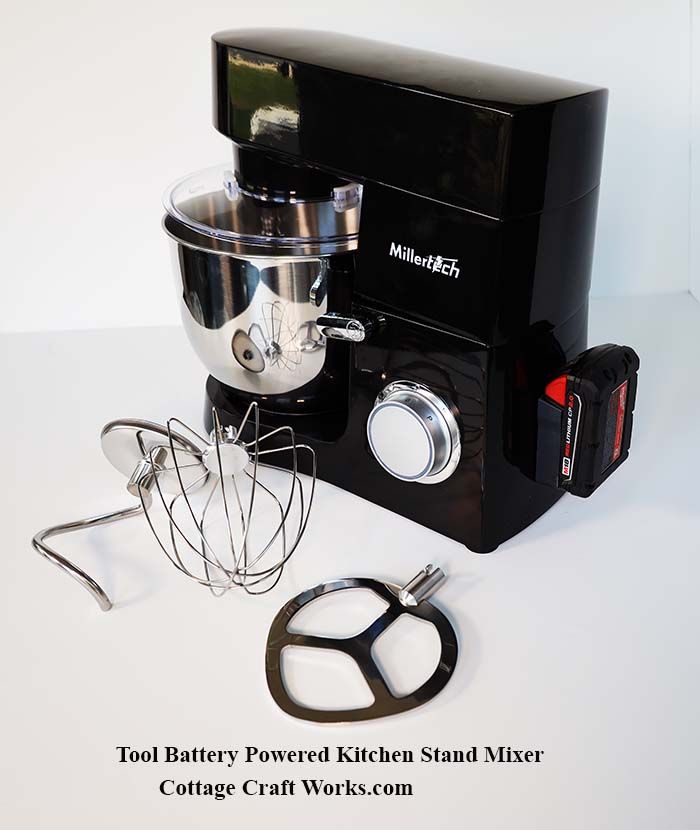 Battery Powered Stand Mixer | Tool Battery Kitchen Stand Mixer