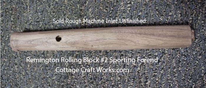 Remington Rolling Block #2 Sporting Forend