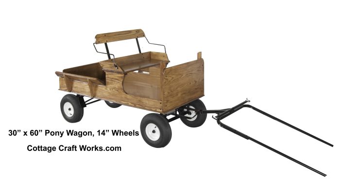 Single Seat Pony-Miniatures Wagon