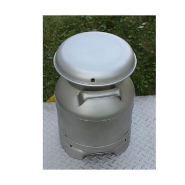 USA Stainless Milk Cans | 3 Gallon | Drain Spout
