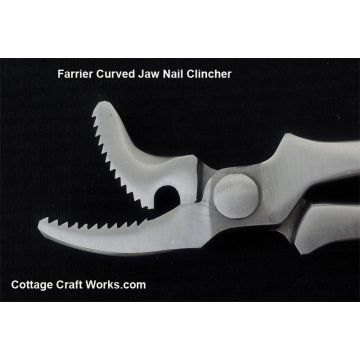 Amish Curved Jaw Nail Clincher