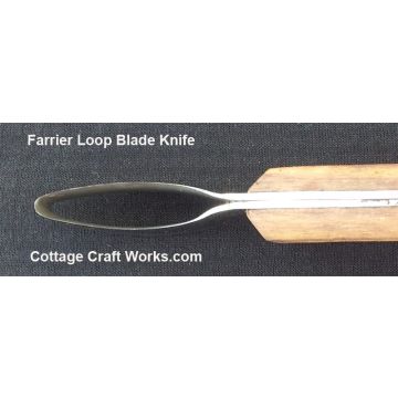 Farrier Hoof Loop Blade Knife
