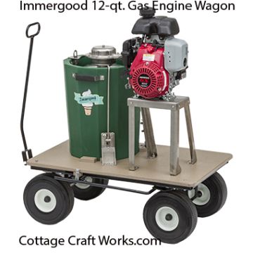  Immergood 12-qt Gas Motor Wagon Mounted Freezer