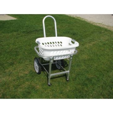 Front Wheel Laundry Basket Cart