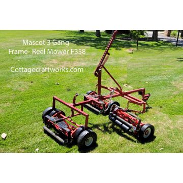 Tractor-ATV Lever Lift Gang Reel Mower