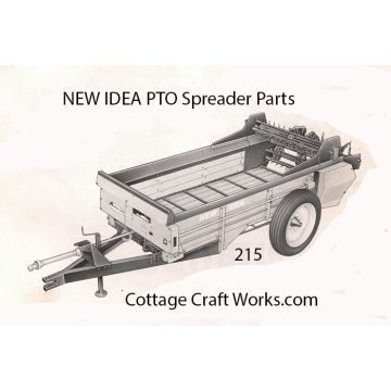 New Idea 210-218 PTO Manure Spreader Parts