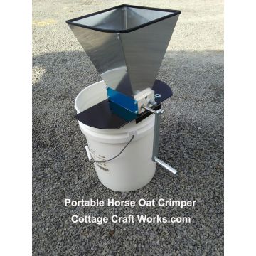 Portable Horse Oat Crimper