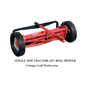 Single Tow Tractor-ATV Reel Mower