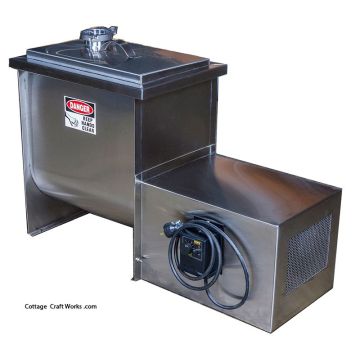 Stainless 8 Gallon Commercial | Small Dairy | Butter Churn