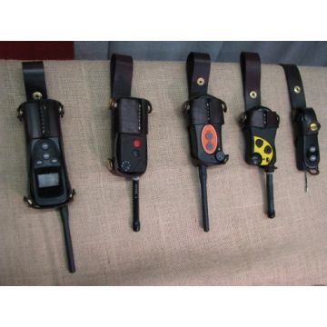 Hunters Dog Leather Transmitter Pouches