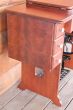 Singer Reproduction Treadle Sewing Cabinet Side