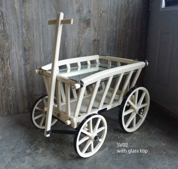Goat Wagons Painted