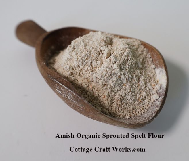 Amish Sprouted Whole Spelt Flour 25 lb