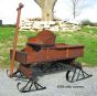 Miniature Buckboard Sleigh Medium Size Stained