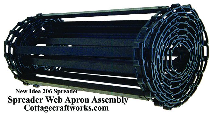 New Idea 206 Spreader Web Apron Assembly