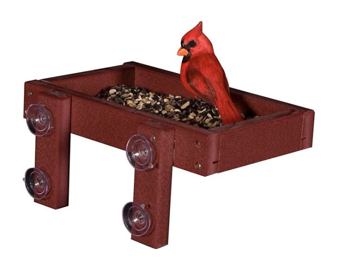 Window Mount Tray Bird Feeder