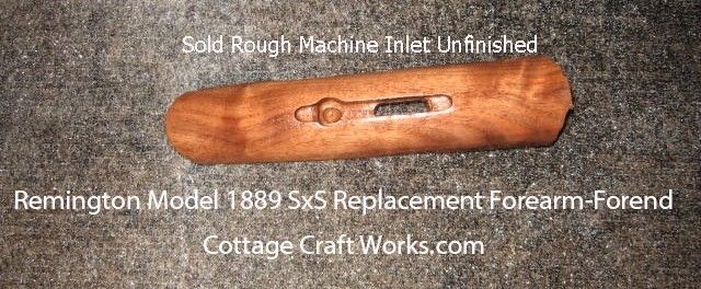 Remington 1889 Replacement Forearm-Forend.