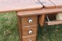 Singer Reproduction Treadle Sewing Cabinet Front