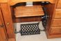 Amish Furniture-Sewing Machine Cabinet Lift down